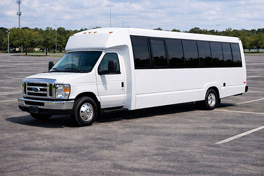 25-passenger minibus available for charter in Downers Grove, IL